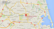 Christchurch Google Map